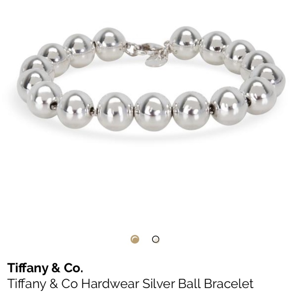Tiffany & Co Hardwear Silver Ball Bracelet